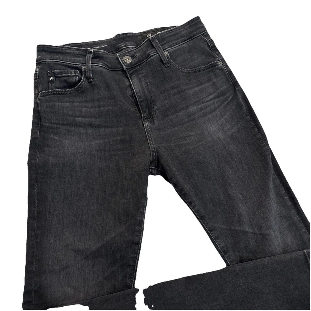 AG‎ Adriano Goldschmied 28x29 Jeans Women's  "Farrah" Skinny Ankle High Rise EUC